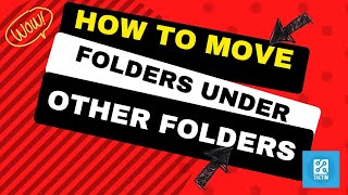 Organizing Your Gmail How to Move Folders Under Other Folders [upl. by Tirreg]