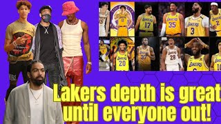 Lakers Depth Is Great Until Everyone Is Injured [upl. by Annadroj]