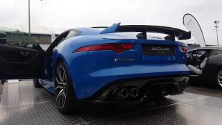 Jaguar FType SVR Roadster StartUp Rev amp Exhaust Sound [upl. by Kass]