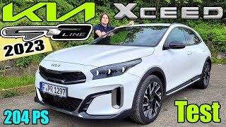 2023 Kia XCeed GTline 16 TGDI DCT7 204 PS  Facelift  Test Bericht Infos Daten Verbrauch POV [upl. by Elolcin489]