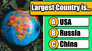 How Good is Your Geography Knowledge General Knowledge Quiz [upl. by Inaboy]