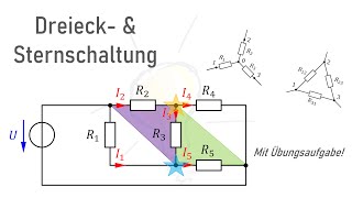 Erklärung  Dreieck amp Sternschaltung [upl. by Arihat]