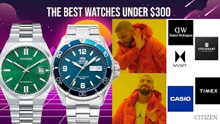 The Best Affordable Watches Under 300  A Comprehensive List [upl. by Gavette]