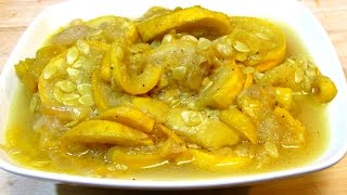 Southern Summer Squash and Onions  Side Dish Recipe [upl. by Ennayar]