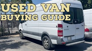 What to look out for when buying a used van for van life avoid costly repairs amp find the best deal [upl. by Ludie831]