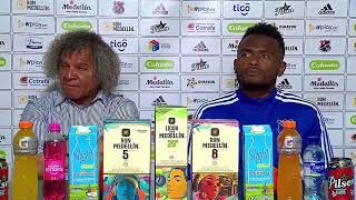 Rueda de prensa de Millonarios tras su partido ante Medellín [upl. by Meng]