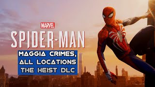 SpiderMan Maggia Crimes All Locations The Hesit DLC [upl. by Yclek109]