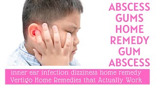 Abscess gums home remedy  Gum Abscess [upl. by Adiela]