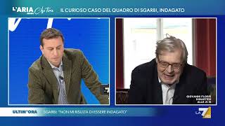 Vittorio Sgarbi quotNessuna inchiesta sono pronto a rispondere a qualunque magistrato ma non a [upl. by Noryahs]