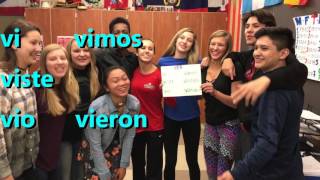 Spanish Preterite Irregulars Verbs Blurred Lines [upl. by Radec354]