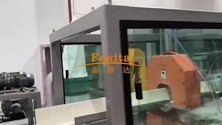 Fosita plastic pvc profile machine extrudermachine plasticmachine [upl. by Boswall]