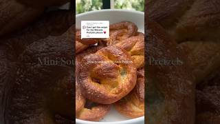 Wetzels pretzels at home 🥨 gamedayfood sourdoughforbeginners sourdoughdiscard recipes baking [upl. by Husein]