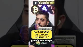 Faiz indirimi ne zaman hissedilir ⁉️faiz fed kripto [upl. by Hadeehuat511]