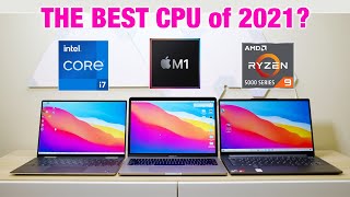 AMD 5000 Series CPUs v Apple M1 v intel 11th Gen Which one is better amp AMDs Big Issues CES 2021 [upl. by Menzies895]