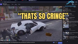 SwizzMB’s Thoughts On Besties Getting Magdumped By PD… Nopixel 40  GTA RP [upl. by Hinch]