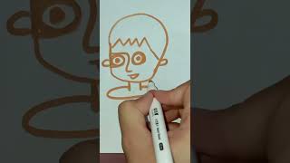 Easy boy drawing 😍 boydrawing draw howtodraw art drawingguide artisan youtubeshorts trending [upl. by Galven]