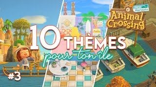 10 IDÉES DE THÈMES ORIGINAUX POUR TON ÎLE 20 Partie 3 🌴  ANIMAL CROSSING NEW HORIZONS [upl. by Nepean112]