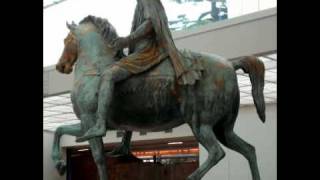 Equestrian Sculpture of Marcus Aurelius [upl. by Oicinoid]