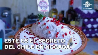 Esta es la receta original de los Chiles en Nogada de Puebla [upl. by Salamone879]