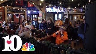 Tennessee fans celebrate as Vols dominate Citrus Bowl in first shutout bowl game win since 1957 [upl. by Uaerraj]