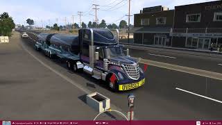 American Truck Simulator  Petróleo Crudo 36 t  Elko NV a Ely NV [upl. by Otiv]