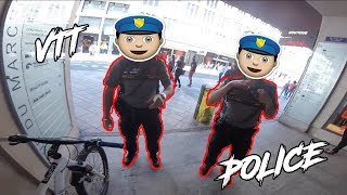 POLICE ESCALIERS FUN 👮  Edit VTT Urbain 2017 [upl. by Valerle]