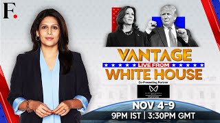 LIVE from White House  Voting Underway In Tense TrumpHarris clash  Vantage with Palki Sharma [upl. by Amory]