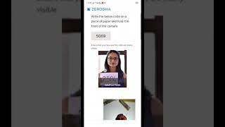 Zerodha IPV process Before account opening process [upl. by Adlihtam]
