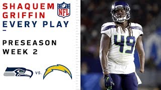 Every Shaquem Griffin Tackle vs Chargers [upl. by Ergener]