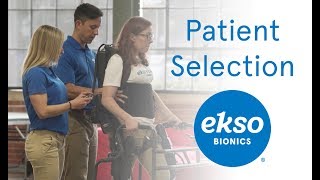 Patient Selection Examples for Rehabilitation Using Medical Exoskeletons [upl. by Alludba]