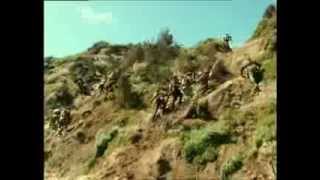 ANZAC mini series The Gallipoli Landing Scene 1915 [upl. by Enitsahc]