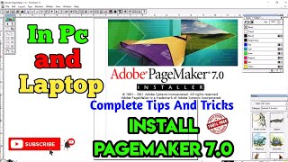 How to install Pagemaker 70 How to install Pagemaker 70 ✅ Working On Pc ✅👍 viral [upl. by Max]