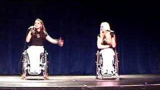 THE WORLDS VERY FIRST HIP HOP WHEELCHAIR DANCE GROUP [upl. by Ynttirb629]