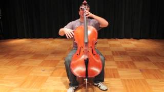 Cello Instruction with Kayson Brown Natural Cello Posture [upl. by Evelunn460]