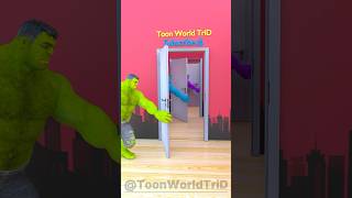 🚪 SpiderMan Gets Stuck in Hulk’s Doors Guess Which One 💥 gta [upl. by Held]