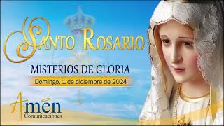 Santo Rosario en Audio l Misterios de Gloria l Amen Comunicaciones [upl. by Libbey]