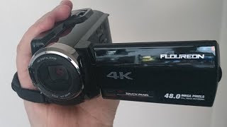 FLOUREON 4K Camera with WIFI 48MP 16X Touch Screen Review [upl. by Fara]