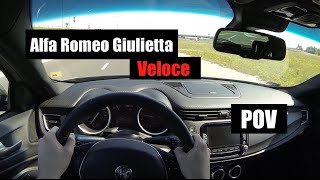 2016 Alfa Romeo Giulietta Veloce QV 1750 TBi POV Test Drive [upl. by Avat]