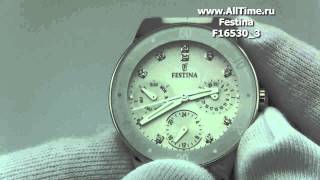 Женские наручные часы Festina F165303 [upl. by Ebocaj832]