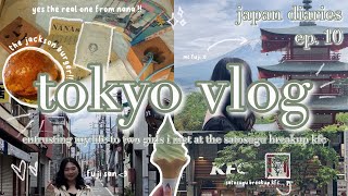 tokyo vlog  satosugu kfc mt fuji jackson hole from nana japan diaries ep 10 [upl. by Atiana]