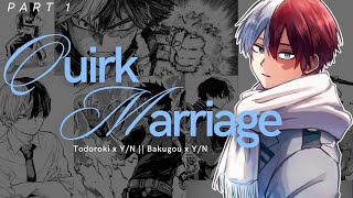 13 An arranged quirk marriage  Forced to marry Bakugou Katsuki [upl. by Bilicki]