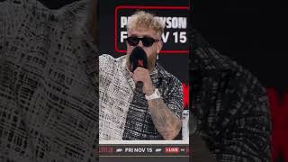 Jake Paul’s MOST EPIC Trash Talk before Tyson Fight shorts [upl. by Telracs942]