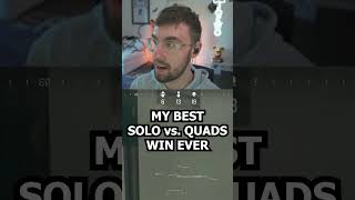 INSANE Solo vs Quads Warzone Endgame [upl. by Medina]