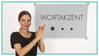 Betonung  Der Wortakzent im Deutschen Grundlagen [upl. by Lindberg]