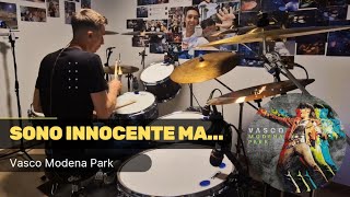 Vasco Rossi  quotSono Innocente Ma quot  Modena Park ●MATT LAUG Drum Cover [upl. by Alegnave]