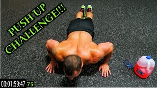 The 100 Push Up Challenge  NO HALF REPS [upl. by Golanka]