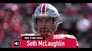 Ohio States Seth McLaughlin on improved offensive line play against Western Michigan [upl. by Prescott874]