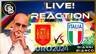 SPAGNAITALIA LIVE REACTION [upl. by Yatnahs357]