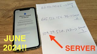Permanently Bypass JUNE 2024 DNS Unlock every iPhone in world ✅Skip Apple forgot password Any iOS✅ [upl. by Nottap]