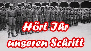 Hört ihr unseren Schritt  FallschirmjägerliedGerman Paratrooper Song  English Translation [upl. by Leiuqese]